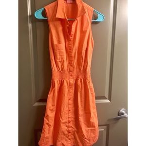 Orange dress